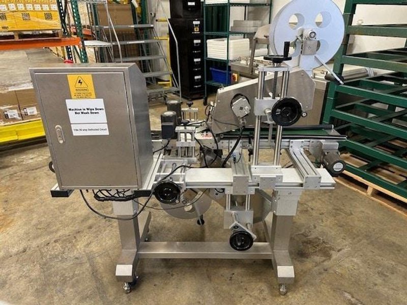 Pack Leader PL-501 Labeler, 2019 – With Hitachi UX2 Ink Jet Printer