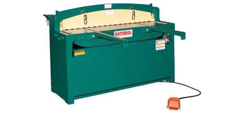 12 Ga x 52", New National Hydraulic Shear, Model NH5212