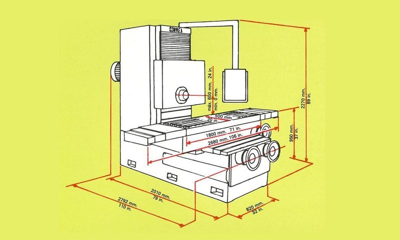 Correa A10 X: 1300 - Y: 630 - Z: 630mm