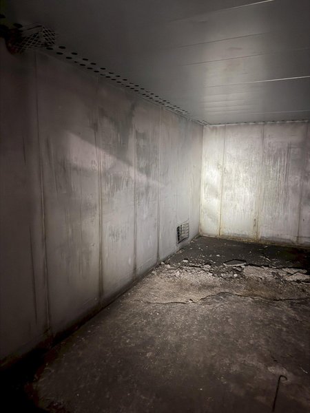 101" X 96" X 244" POWDER-X BLAST ROOM. STOCK # 0760426