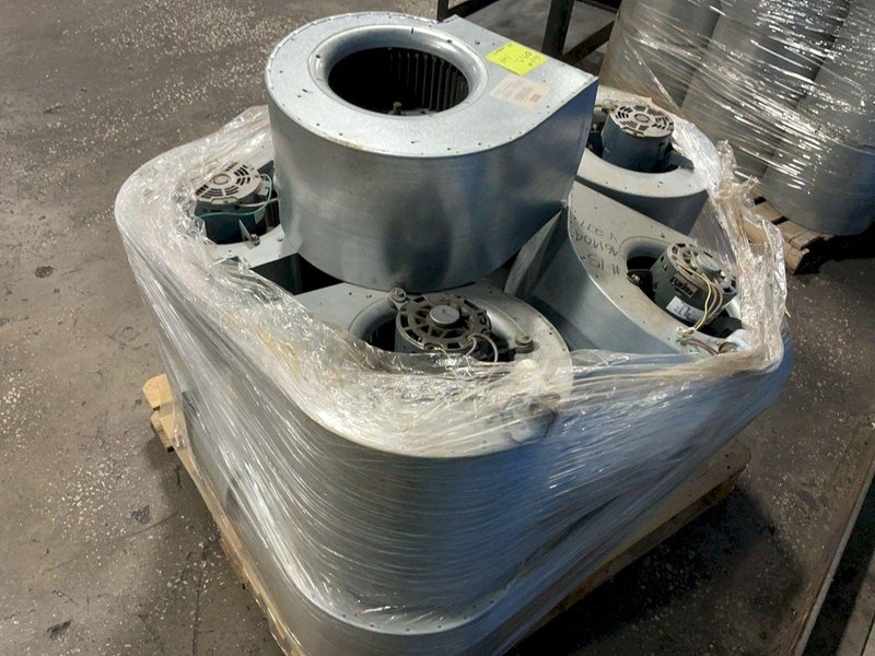 LAU INDUSTRIES 1/3 HP BLOWER WHEELS  -  W+H DD10-8A .50 CCW CV