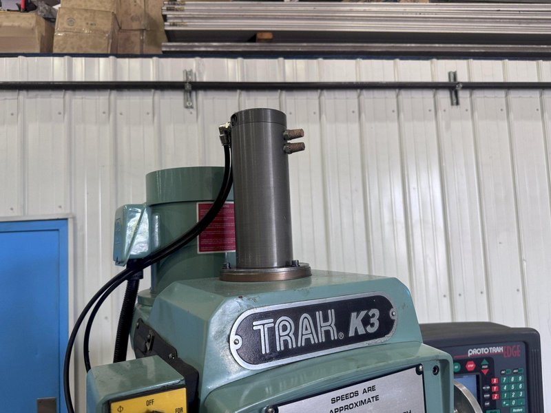 SOUTHWEST INDUSTRIES TRAK K3 EDGE CNC VERTICAL MILL: STOCK #81432