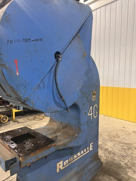 40 TON ROUSSELLE MODEL #4G GAP FRAME PRESS, 3" STROKE: STOCK 21683