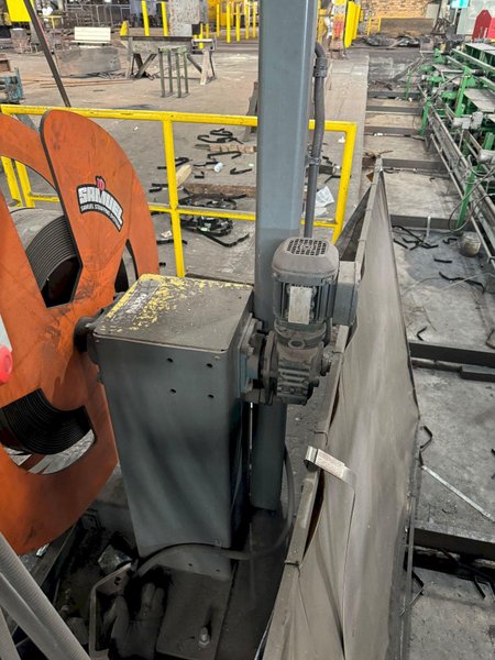 SAMUEL/SIGNODE SMSBM10/VS32 AUTOMATIC STRAPPING SYSTEM. STOCK # 0891924