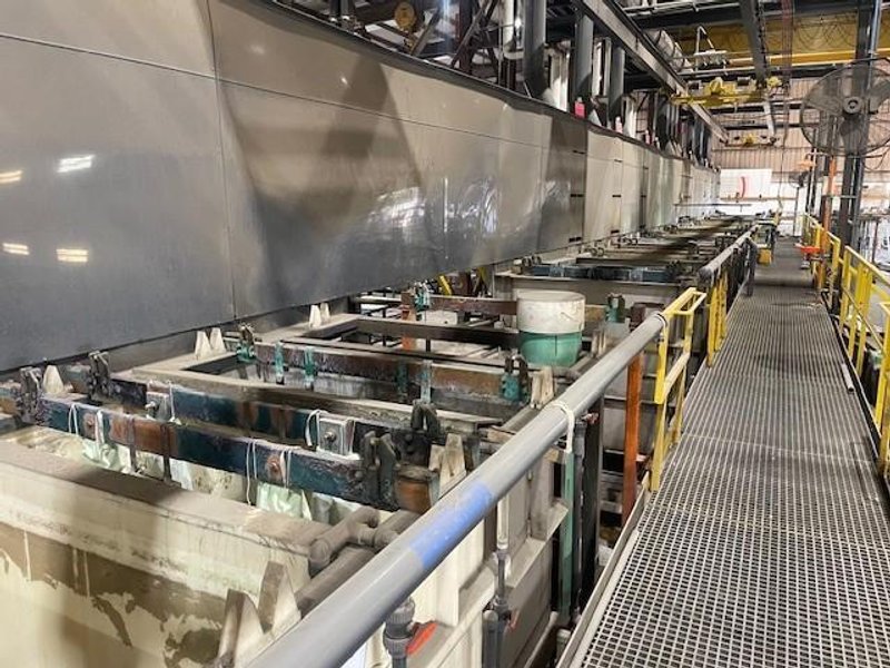 2019 CORROTEC ZINC NICKEL PROCESS PLATING LINE