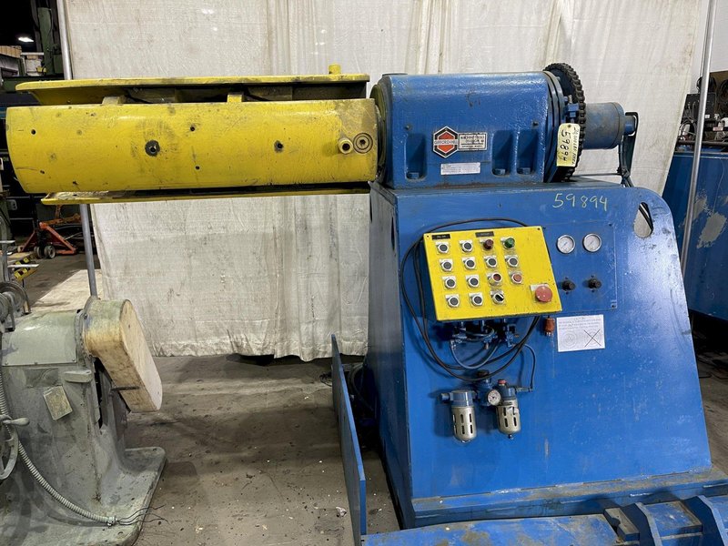 20,000 lb GIFFORD HILL COIL REEL WITH COIL CAR 48&quot; WIDTH Stock # 14219