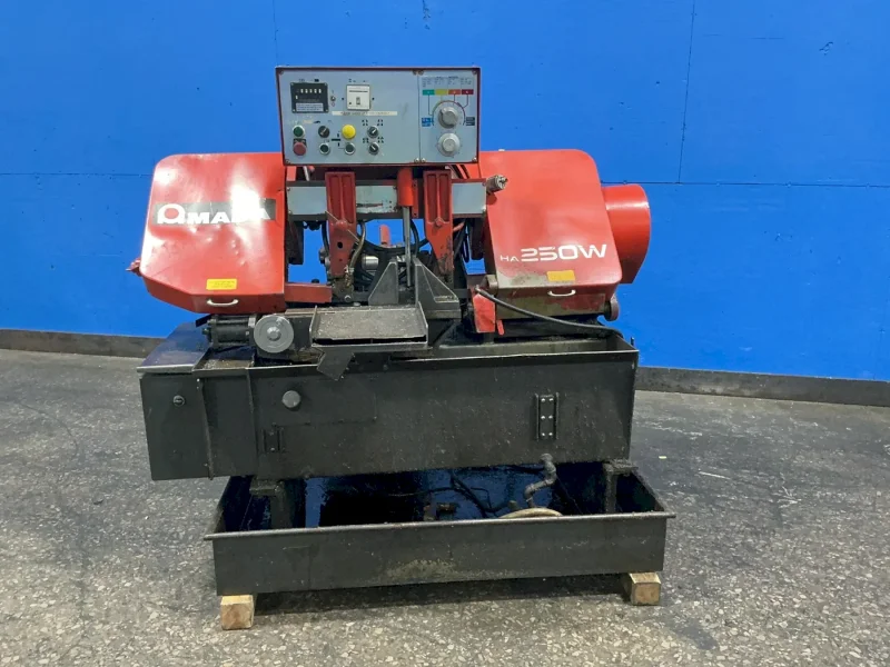 AMADA 10”X18” HORIZONTAL BAND SAW  -  HA250W