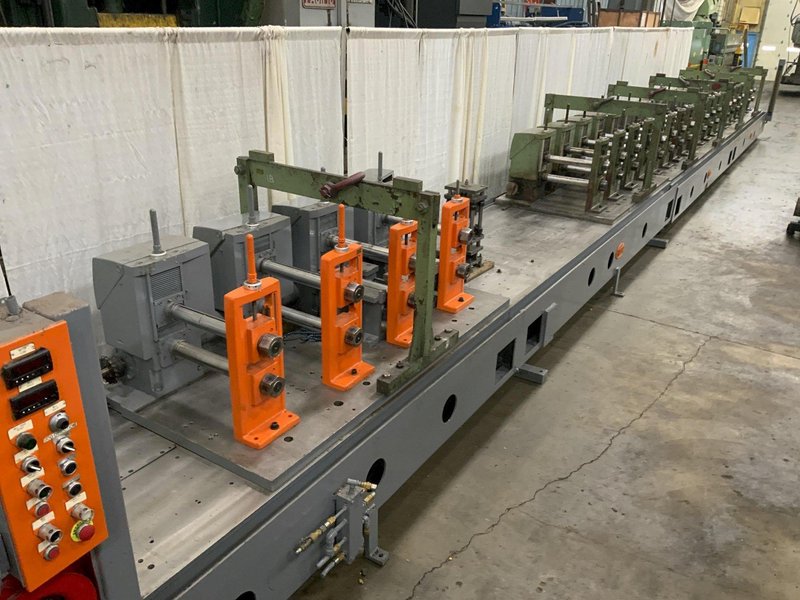 16 STAND X 3" YODER M3 RAFTED ROLLFORMER : STOCK #78635