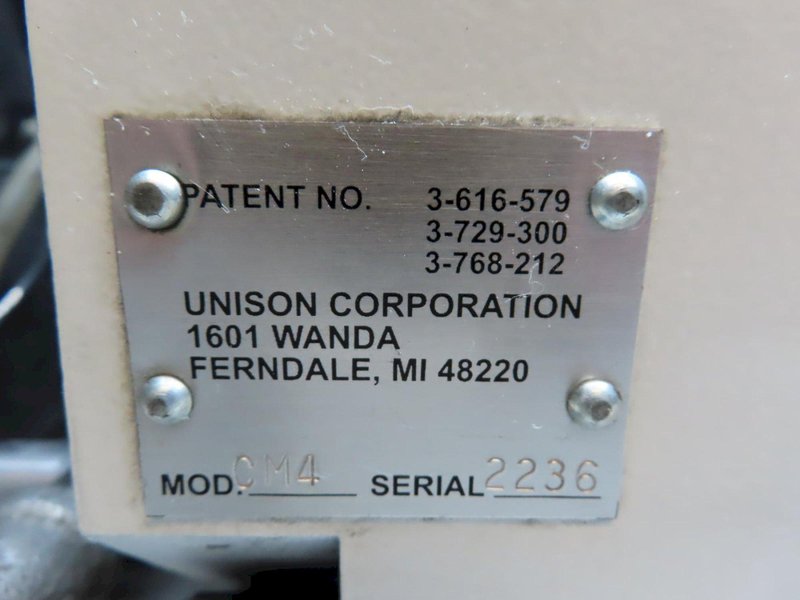 Unison Dedtru Flexible Grinding System Model 2150 CNC Centerless Grinder