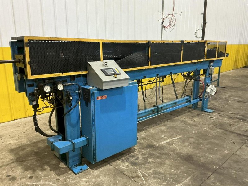 7/8" CROWN UNLIMITED MODEL #STCOS M-7 TUBE STRAIGHT &amp; CUTOFF MACHINE: YOBRO #25338