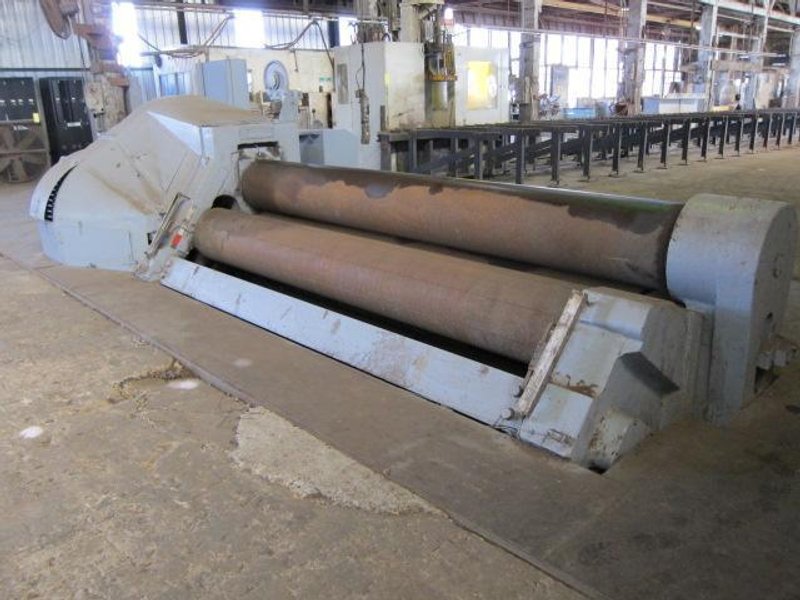 12' X 1-1/8' BERTSCH MODEL #18 INITIAL PINCH PLATE ROLL: STOCK 67015