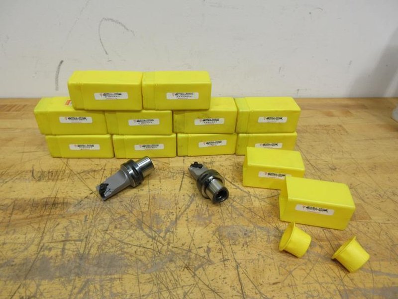 Jewell Group 2185421 C5 Capto Mount Indexable Boring Grooving Heads (12pcs) ***All New in Packages***- Auction Item