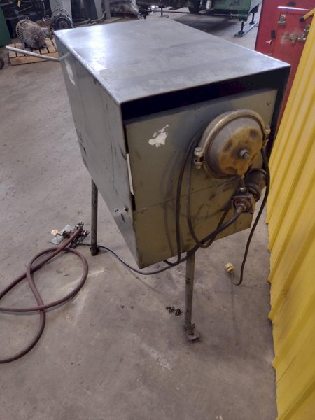 8" WELTY WAY HVAC PIPE COLLAR MAKING MACHINE: STOCK #17019