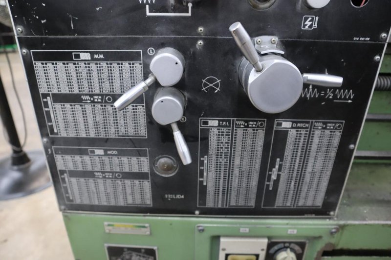 Nardini Model MS1440E Engine Lathe, Tool Post, Tailstock, Steady Rest- Auction Item