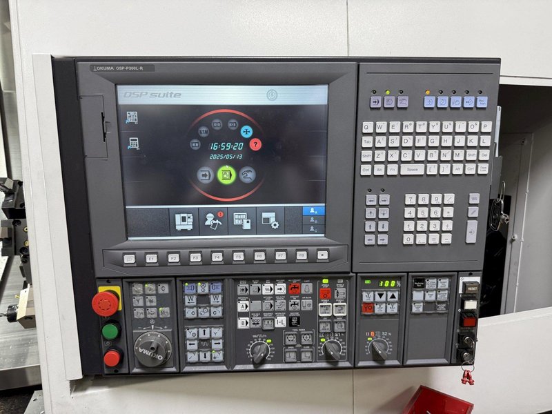 2016 Okuma Genos L300-MYW CNC Lathe For Sale