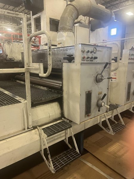 Emba 160 Flexo Folder Gluer, 1985 – Main Feeder Vacuum Pump Needs Replacing