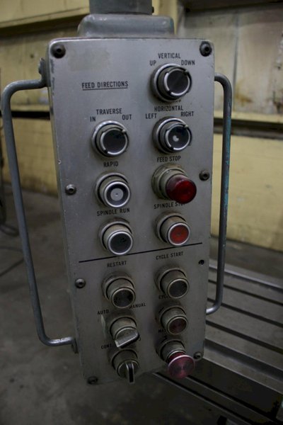 CINCINNATI VERCI POWER VERTICAL MILL: STOCK #75834