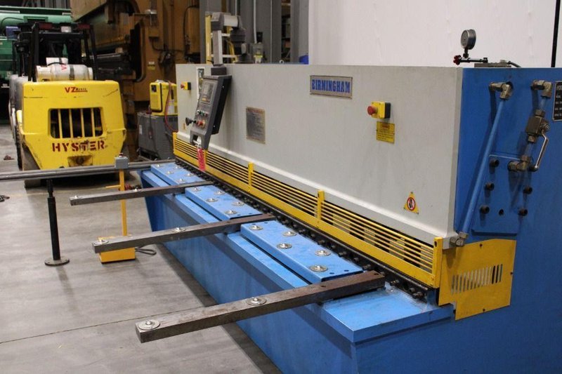BIRMINGHAM 10' X 1/4" HYDRAULIC SHEAR  -  H-1035-C