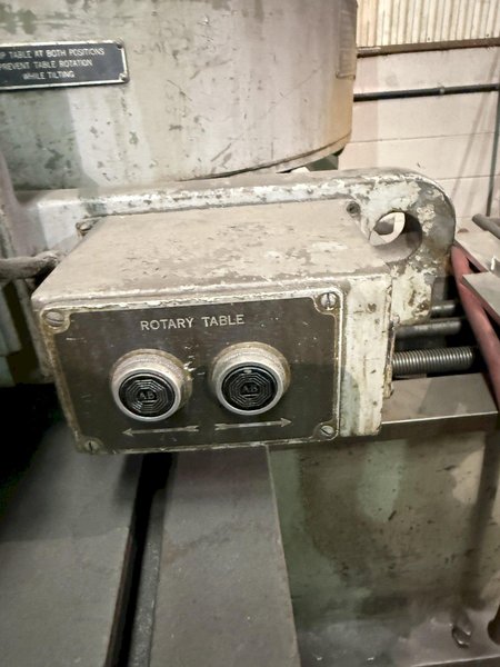 36" PRATT &amp; WHITNEY POWERED ROTARY/TILT TABLE. STOCK #0547126