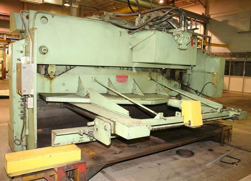 12' X 1/2" HTC HYDRAULIC POWER SQUARING SHEAR: STOCK 57556