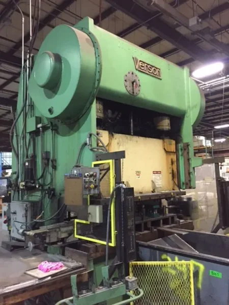 VERSON 200 TON 2 POINT GAP FRAME PRESS, STOCK# 13760J