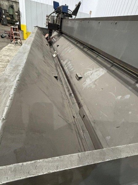 144″ GOURAN /LINDE SEAM WELDER WITH MILLER INVISION #456P POWER USED