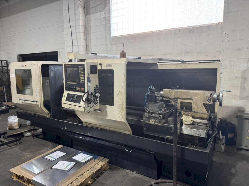 26" X 80" WILLIS ENC2680 CNC FLATBED LATHE. STOCK # 0882225