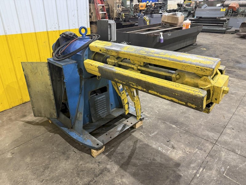 10,000 LBS X 48" LITTELL MODEL #90-48 PULL OFF COIL REEL UNCOILER: YOBRO #25748