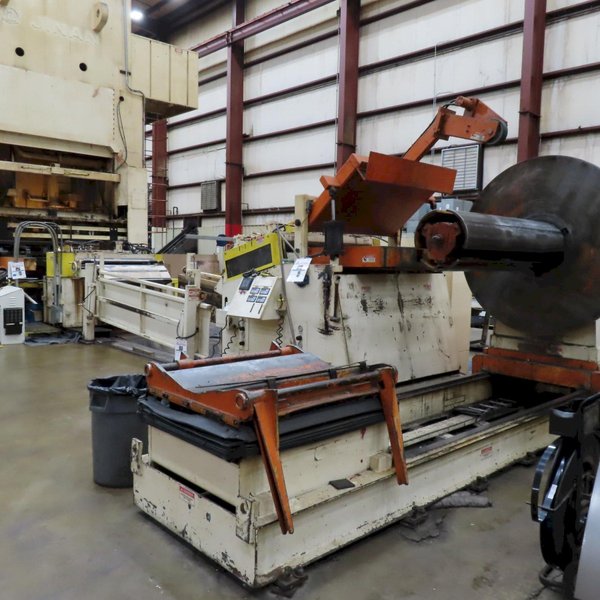 COE PRESS Complete Coil Feed Line 40,000 Lbs. x 60" Wide