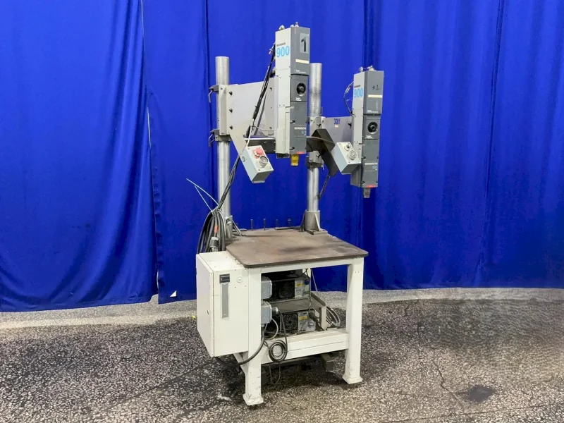 BRANSON 23” X 32” 2 HEAD ULTRASONIC WELDER