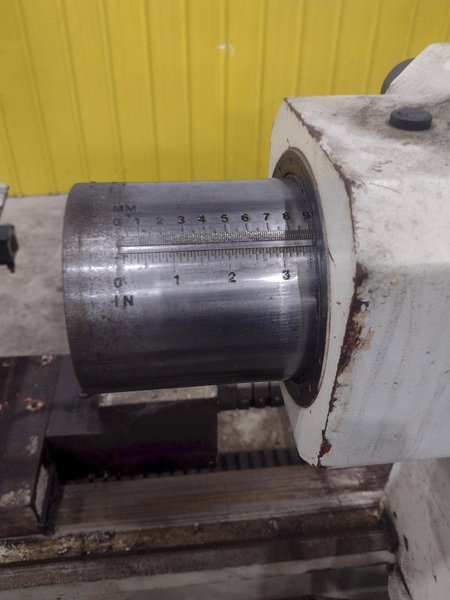 40" X 120" WILLIS MODEL #PA4010030 HOLLOW SPINDLE ENGINE LATHE, 10" HOLE, MAMMOTH SERIES, NEW 2009: STOCK #22267