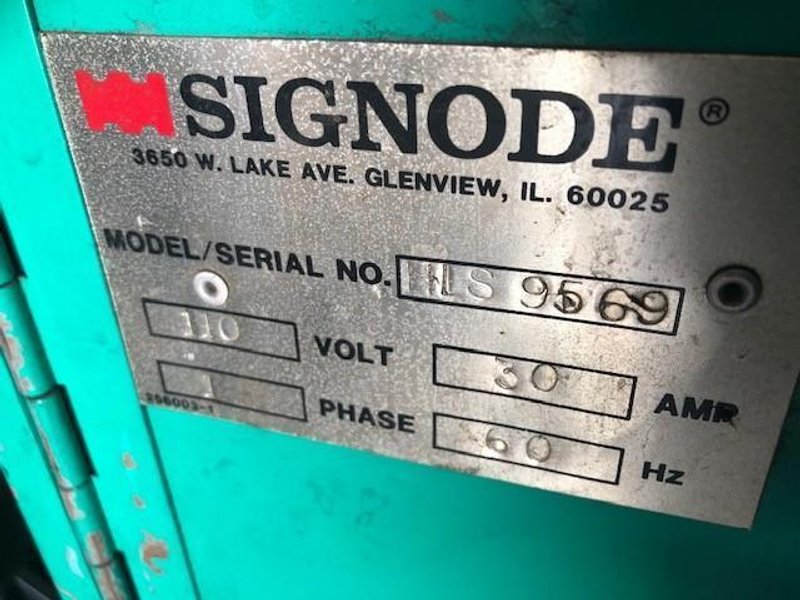 SIGNODE SPIRAL GRIP SEMI-AUTO STRETCH WRAPPER STOCK# 2723