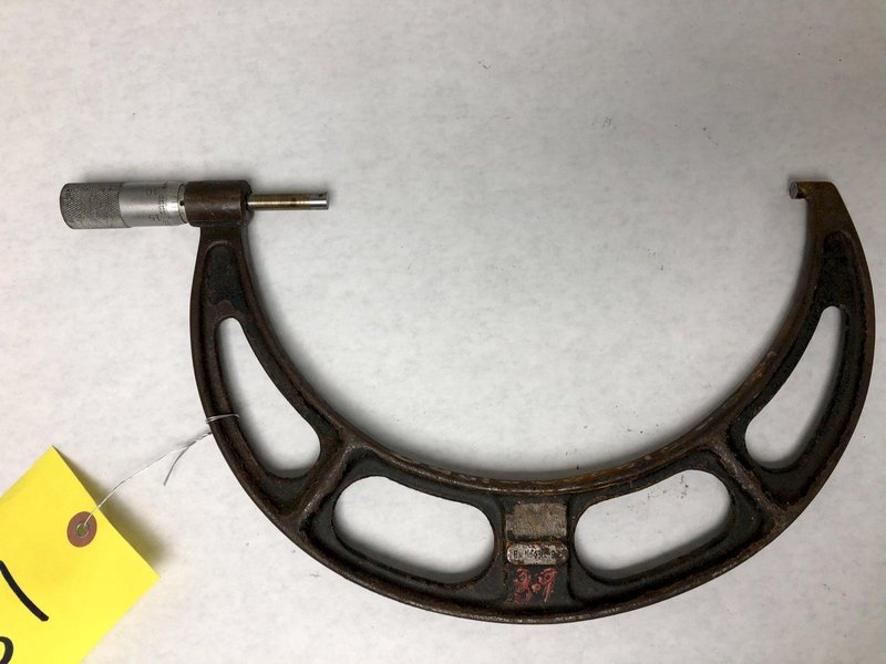 8&quot; VTG STARRETT NO. 436 OUTSIDE MICROMETER: STOCK 15117