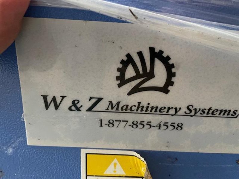 WZ Machinery HC 05PAC Air Cool Industrial Chiller, 2015