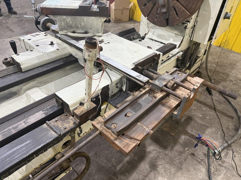 32" X 60" BIRMINGHAM MODEL #DL3260 GAP BED ENGINE LATHE, 2006, 5" HOLE : YOBRO #25340