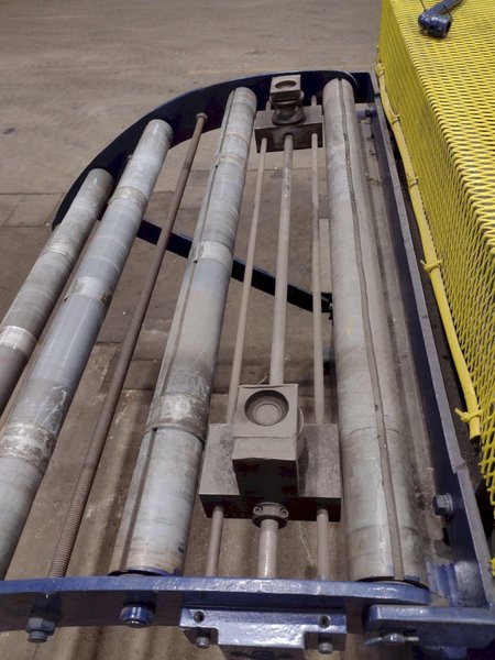 36&quot; X 18 GAUGE AMERICAN STEEL LINE 5  ROLL STRAIGHTENER STOCK #11424