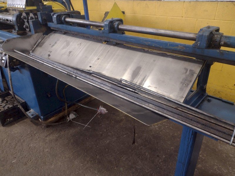 1/4&quot; PATTERSON MODEL #1975 WIRE STRAIGHTENER &amp; CUTOFF MACHINE: STOCK #0318922