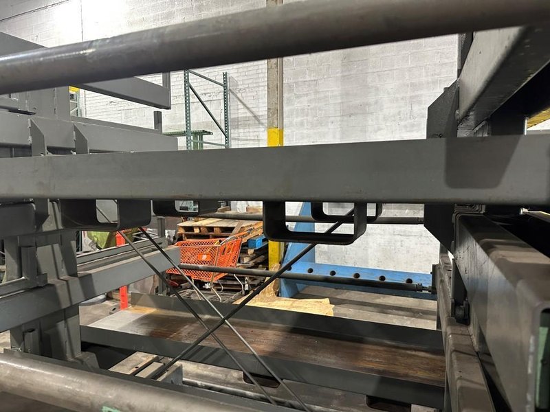 Steel Storage Systems “Spacesaver” Model 5T-2G-36R-12'’ Roll-Out Cantilever Rack System