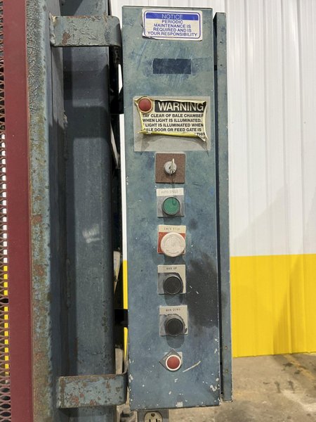 60&quot; X 30&quot; MARATHON MODEL #V-6030-HD VERTICAL CARDBOARD BALER: STOCK #20164