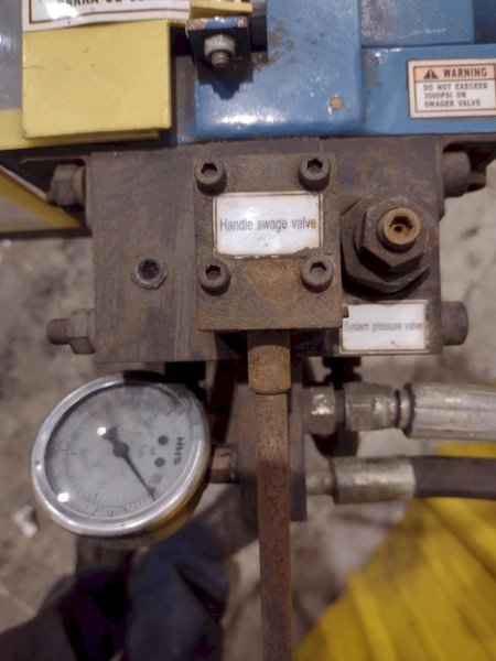 1.5" to 3" KAKA EXHAUST MODEL #EPB-3 HYDRAULIC PIPE / EXHAUST BENDER: YOBRO #25799