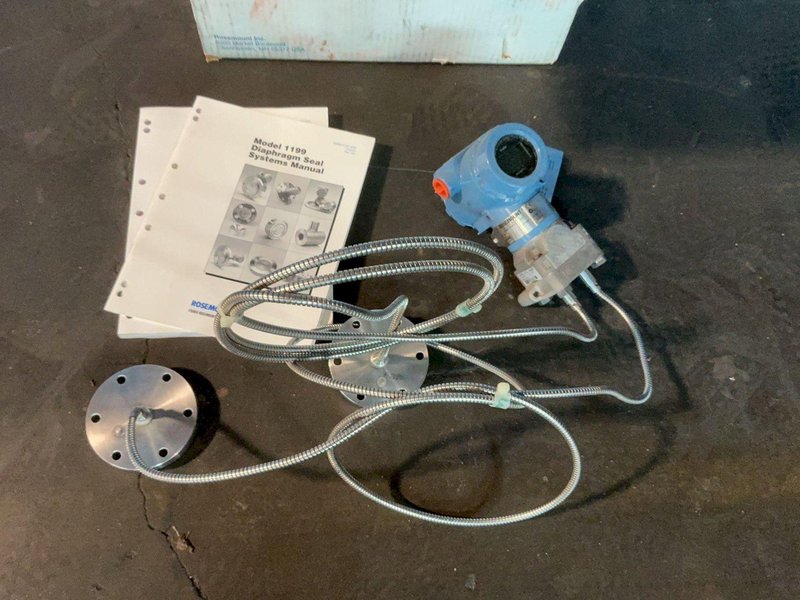 ROSEMOUNT 750 PSI PRESSURE TRANSMITTER  -  3051CD2A22A1AS8M5B4E5Q4