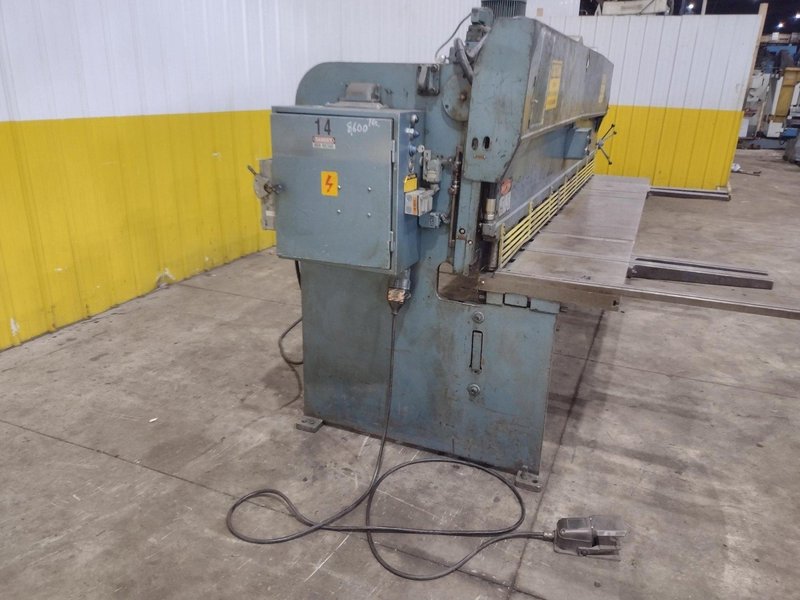10' X 14 GAUGE PULLMAX URSVIKEN HYDRAULIC POWER SHEAR: YOBRO #25207