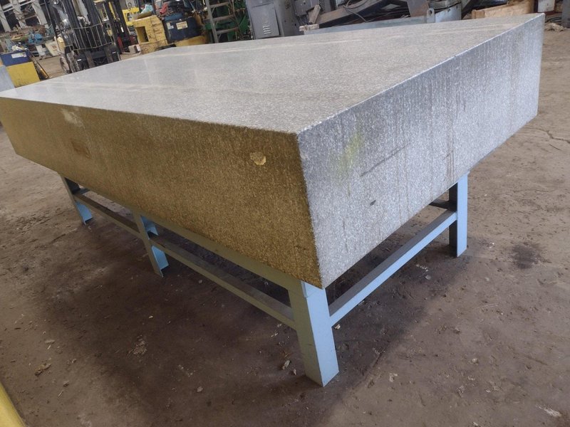 8&#039; X 4&#039; X 14&quot; CHALLENGE PRECISION LAYOUT INSPECTION GRANITE TABLE: STOCK #23790