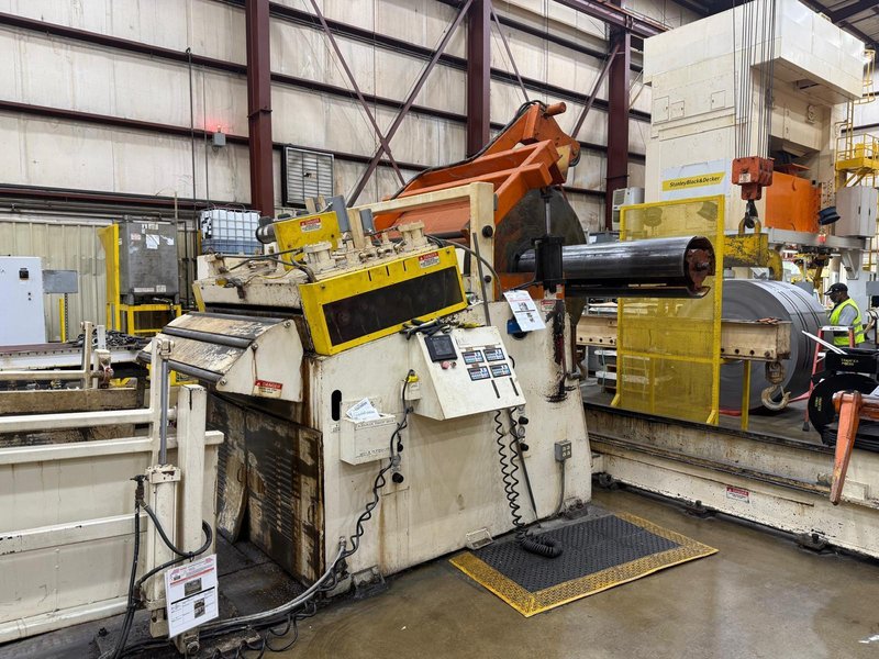 COE PRESS Complete Coil Feed Line 40,000 Lbs. x 60" Wide