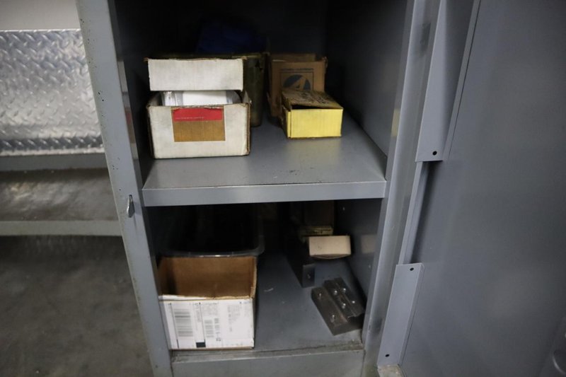 Equipto Heavy Duty Steel Work Bench with Wood Top and Lower Drawers- Auction Item