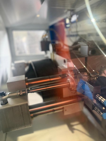 NUTAP MAS-33F Twin Spindle NUT TAPPING MACHINE