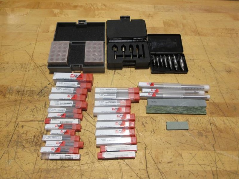 Haas Tooling Set - 123 Blocks, Endmills, Countersinks, Spot Drills &amp; MORE!- Auction Item