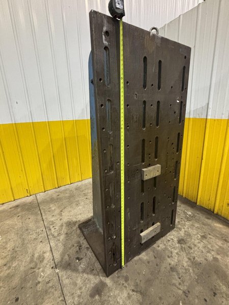 72&quot; H X 36&quot; W STEEL SLOTTED ANGLE PLATE: STOCK #23589