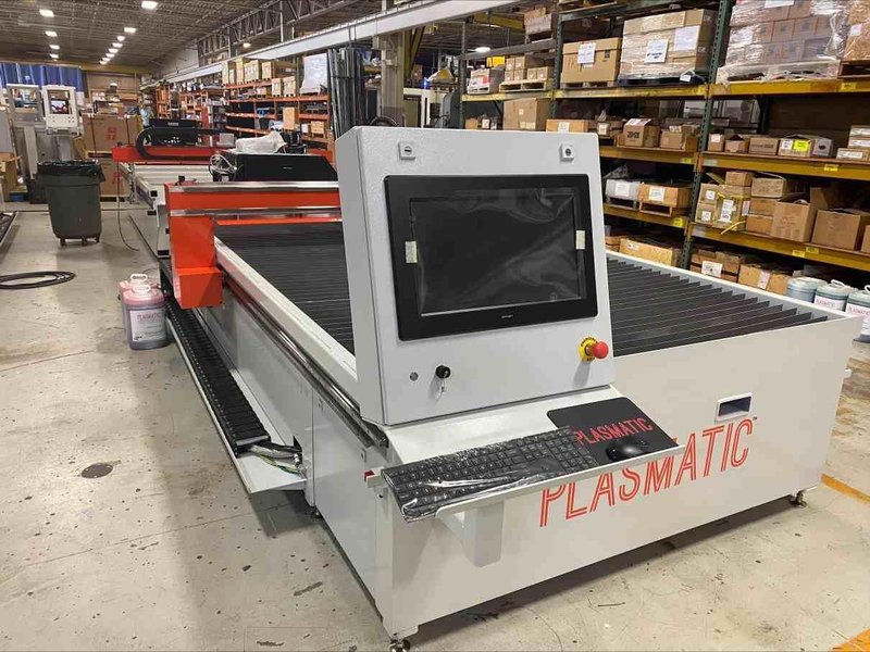 5’x10′ AKS Plasmatic CNC Plasma Table, Hypertherm Powermax 85, 2025