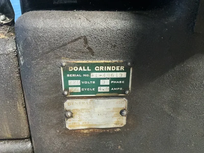 DOALL 6” X 18” SURFACE GRINDER  -  G-1